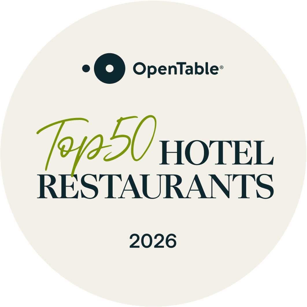 Open table, top 50 restaurants 2026 badge