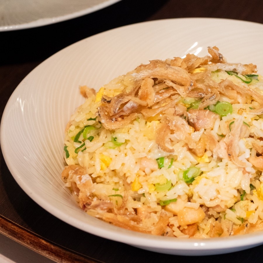 Min Jiang Fried Rice with Crispy Anchovy