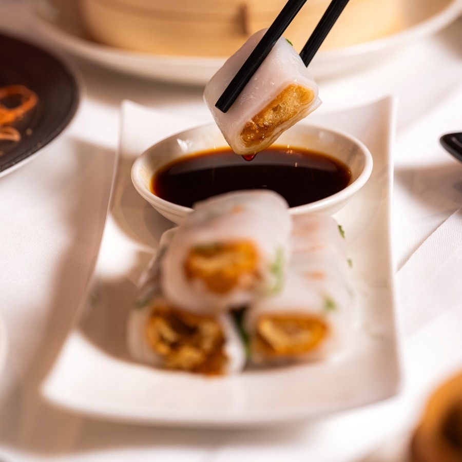 Min Jiang Crispy Dough and Spring Onion Cheung Fun