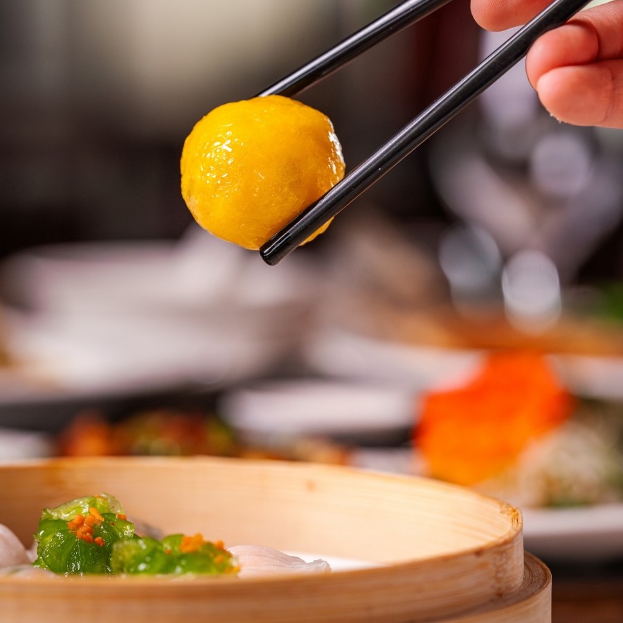 Min Jiang Steamed vegetarian Dim Sum Platter