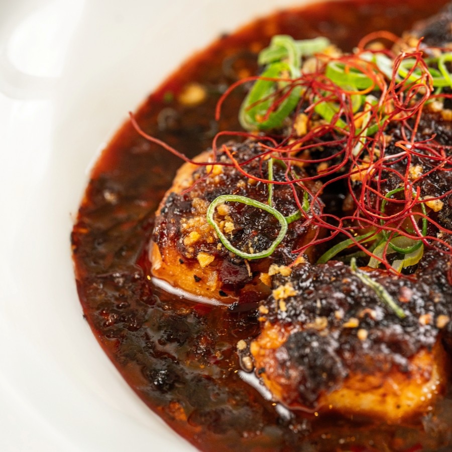 Min Jiang Steamed Scallop with Black Bean Sauce