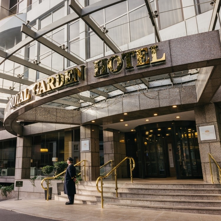 Royal Garden Hotel Entrance