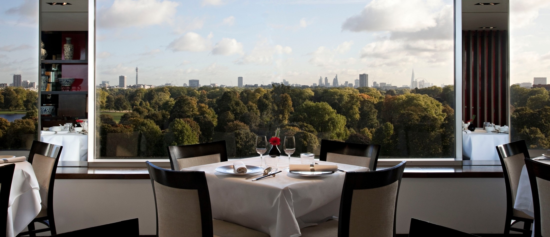 Panoramic View of Kensington Gardens from Min Jiang