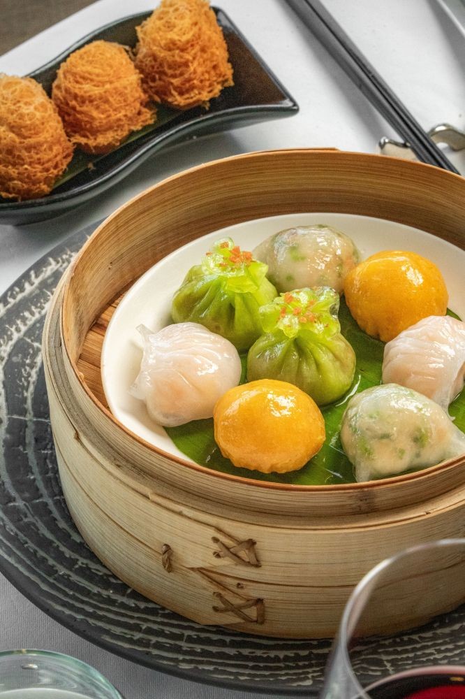 Signature Steamed Dim Sum Platter at Min Jiang