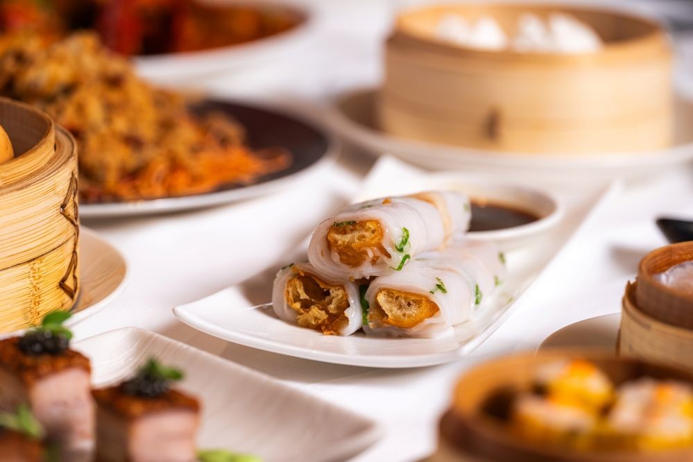 Crispy Dough and Spring Onion Cheung Fun