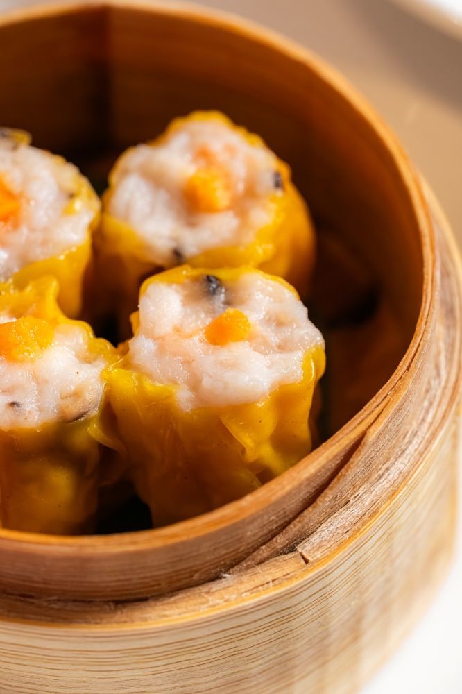 Steamed Pork and Prawns Siew Mai