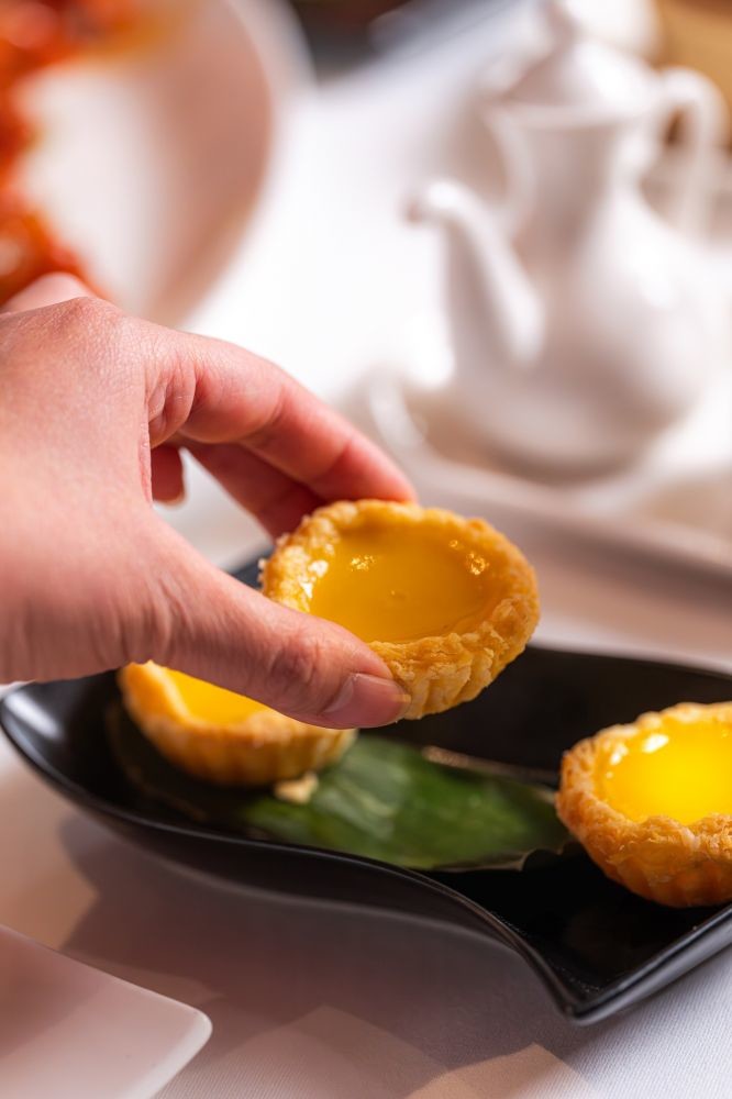 Baked Egg Custard Tart