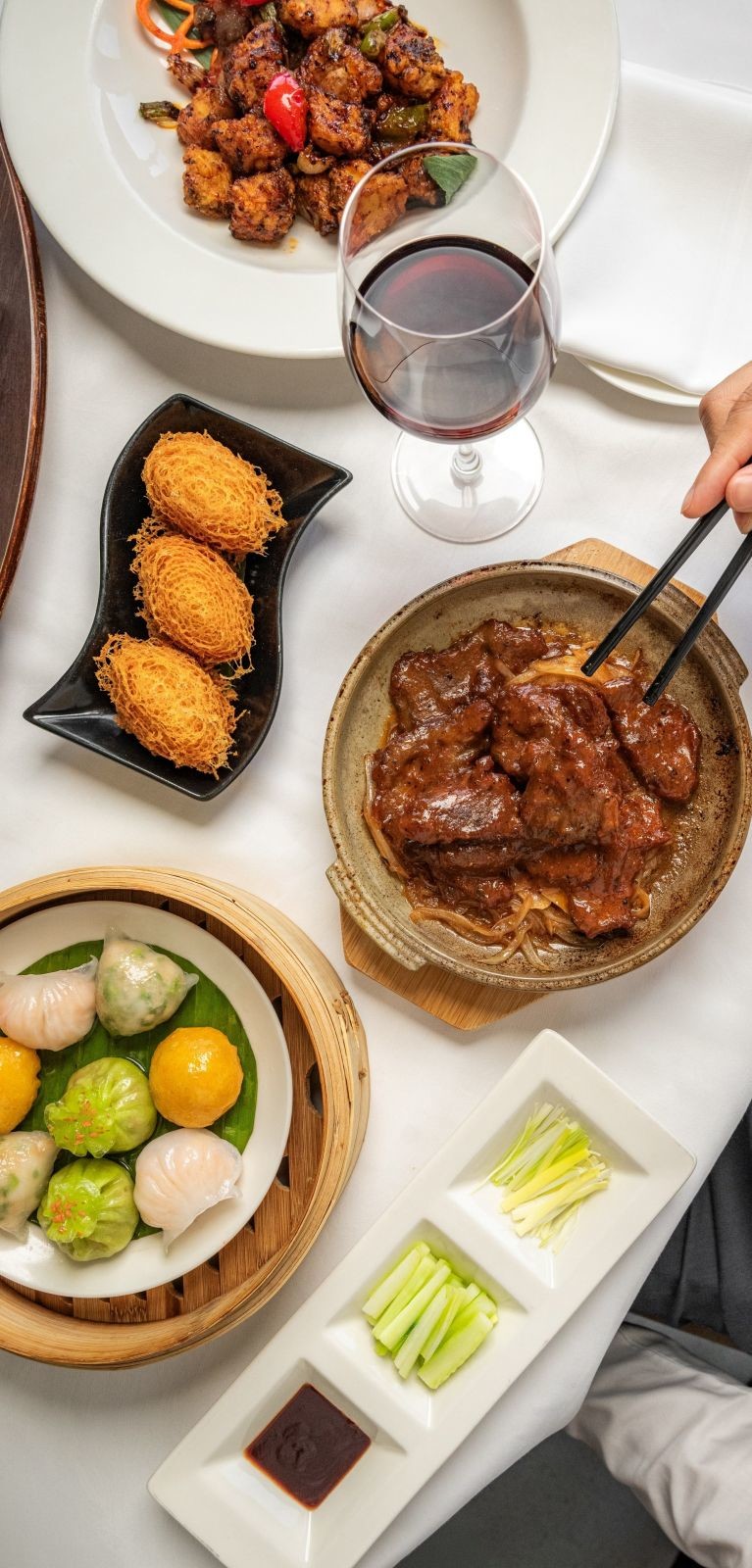 Min Jiang Saut&eacute;ed Sirloin of Beef in Mongolian sauce