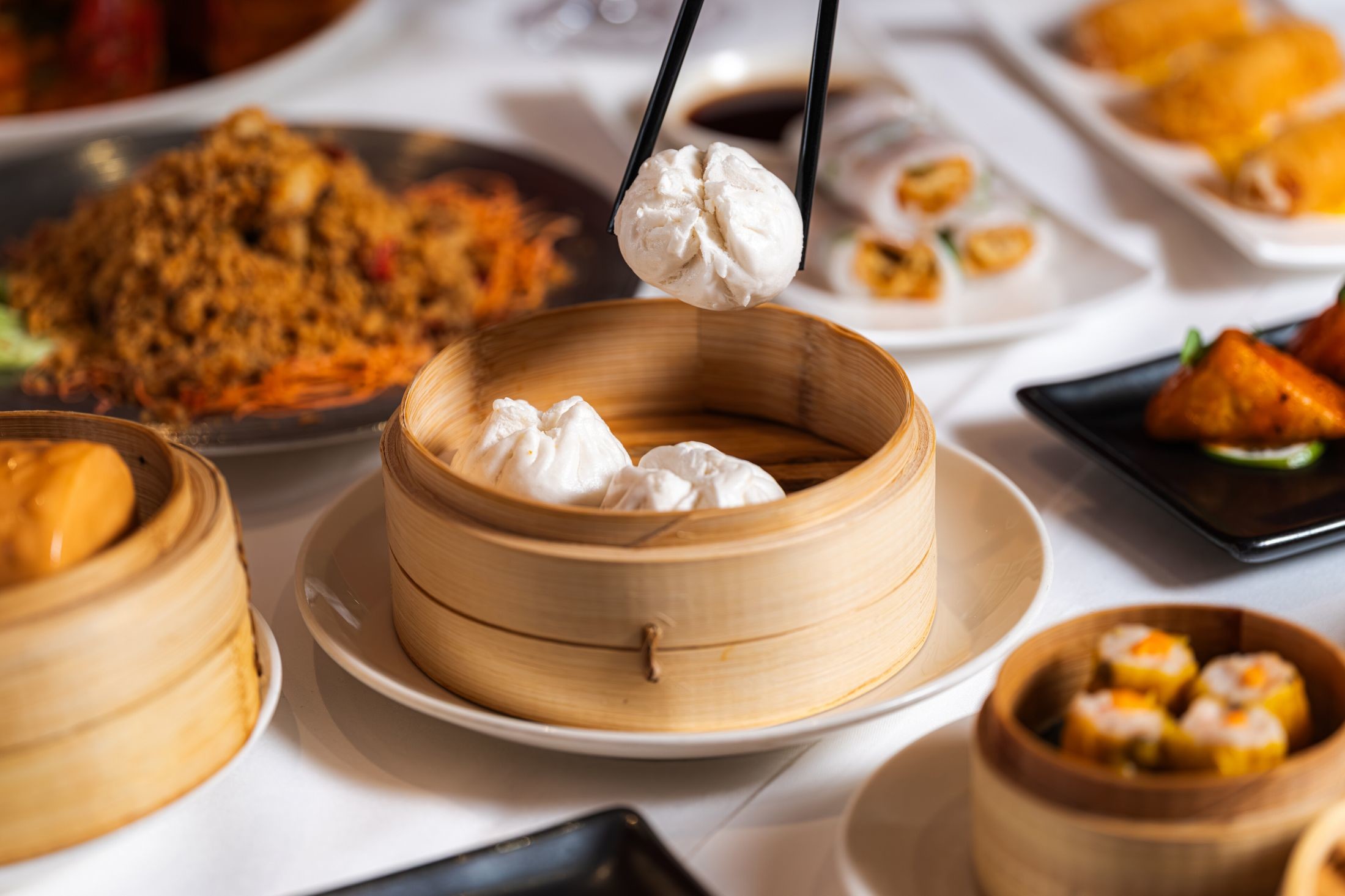 Min Jiang Steamed Char Siew Pork Bun